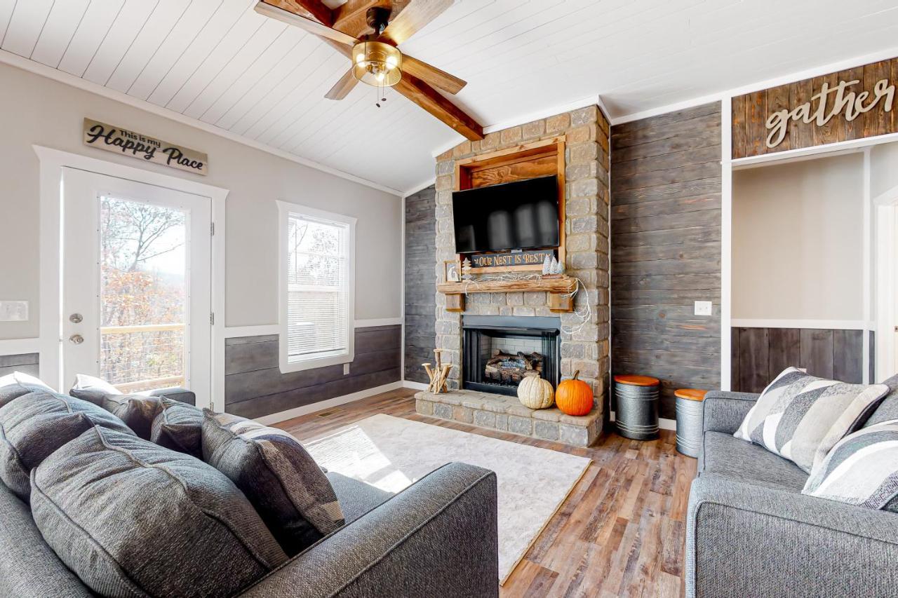 Вилла Rustic Mountain Cabin Эллиджей Экстерьер фото