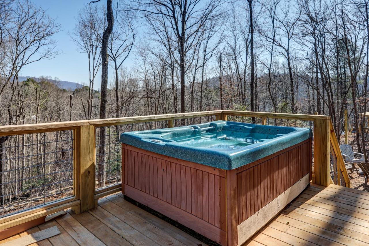Вилла Rustic Mountain Cabin Эллиджей Экстерьер фото